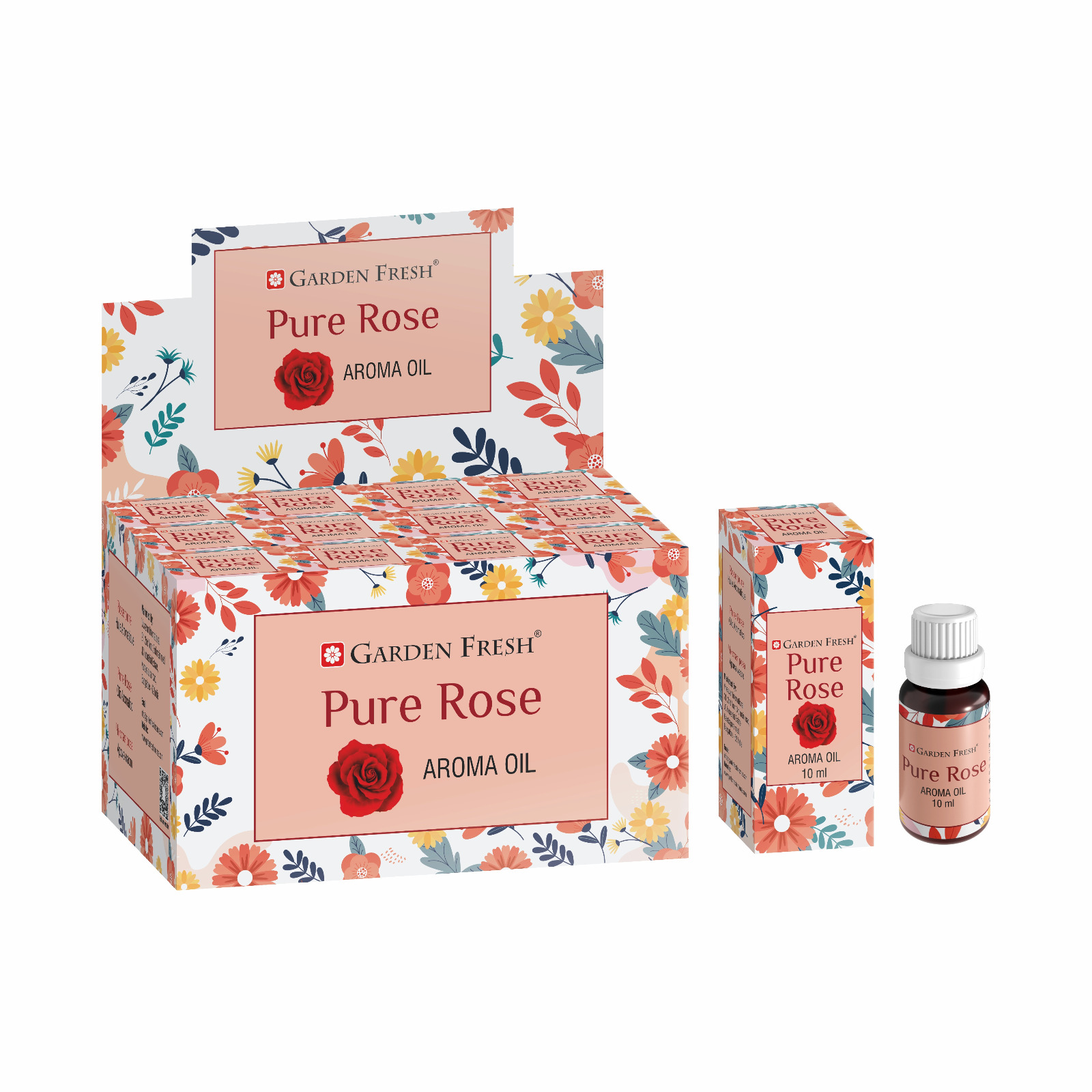 Garden Fresh Pure Rose Aroma Oil-10ml